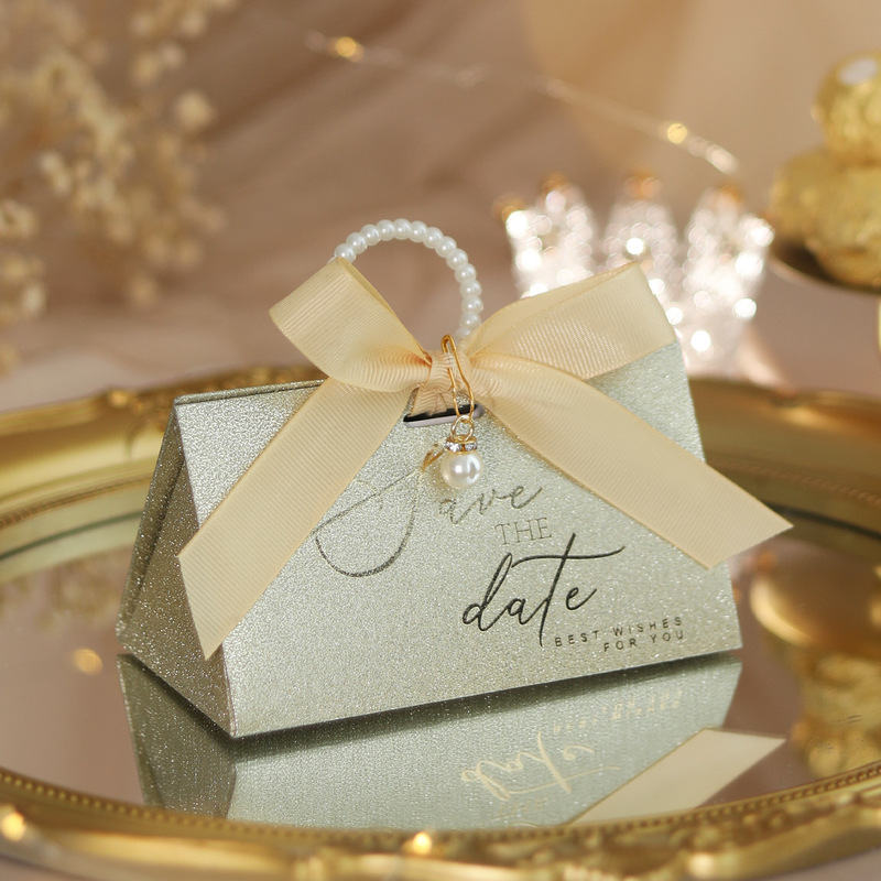 2025 新しいシュガーボックス結婚式のキャンディーボックスハイエンドの結婚式の婚約キャンディーボックスキャンディーバッグギフトボックス空箱|undefined