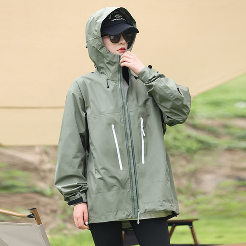 Bird's same style sv alpha beta outdoor jacket seamless glued waterproof and windproof casual sports jacket
