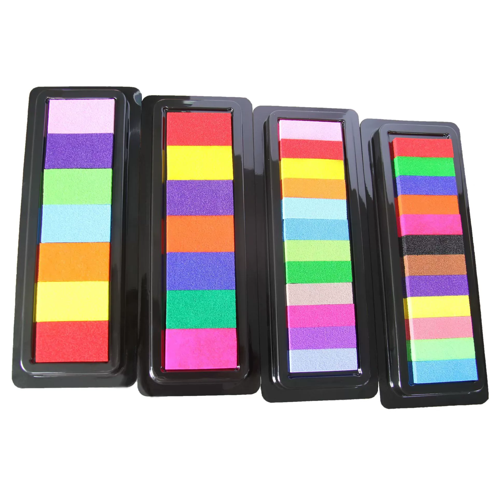 Children's multicoloured ink pad, gradient, DIY