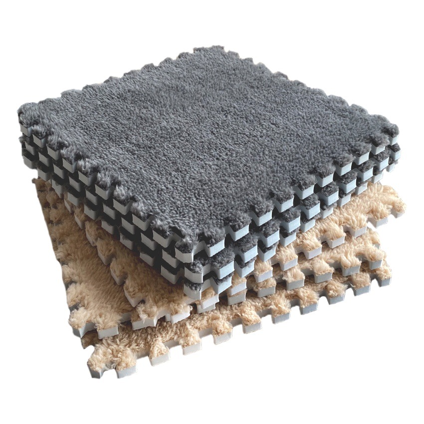 Carpet Bedroom Fully Covered Room Plush Bedside Blanket Ins Style Girl Home Living Room Foam Floor Mat Spliced Blanket