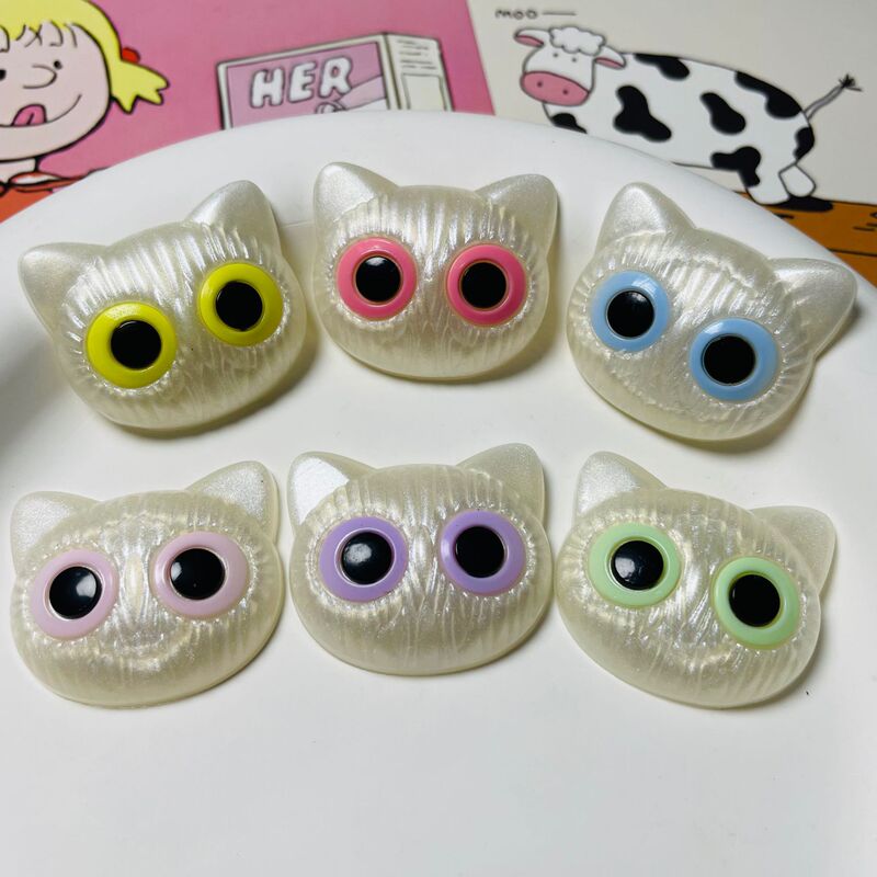 Pvc Soft Plastic Drop Plastic Varnish Owl Storage Box Mobile Phone Case Hair Accessories Hole Shoe Buckle Cup Sticker Accessories Wholesale