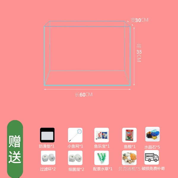 60*30*35cm naked tank + gift bag, free practical gift bag