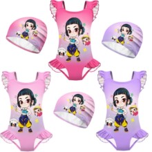 �¿��ͯӾ��  cosplay��ħŮ��ӡ�� Ůͯ���廨��Ӿ����װ 20728