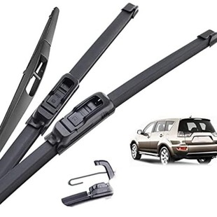 Suitable for Mitsubishi Outlander front and rear wiper blades 2007-12 wiper 24 21 12 wiper wiper blades