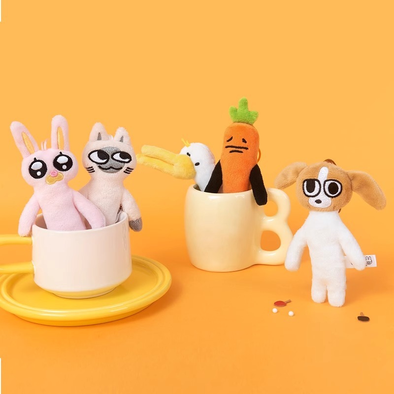 本物のサイアムリップオリジナル「ドアに押されて」ぬいぐるみペンダント、砂の彫刻、クリエイティブ人形、複数の建物のおもちゃギフト|undefined