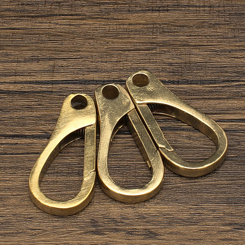 Brass Chinese style faucet keychain retro flat buckle eagle buckle mountaineering alloy buckle personalized creative waist buckle wholesale