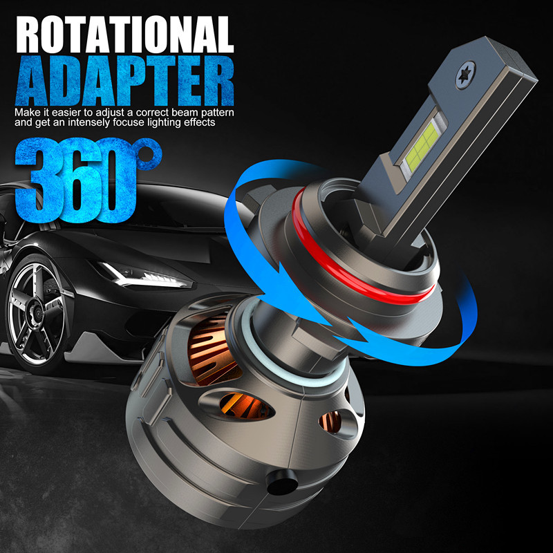 Nueva venta caliente V25 - 170W de alta potencia LED faro de automóvil 9005, H1, H7, H11, 9012