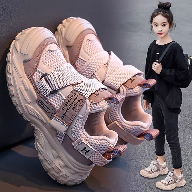 Autumn fashionable children's breathable lightweight sneakers