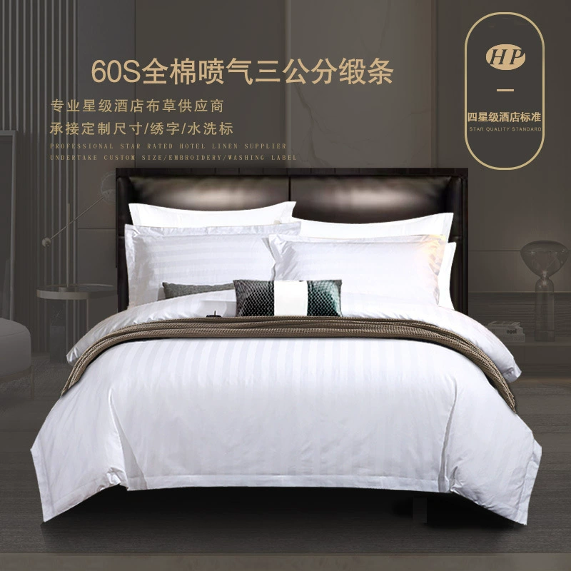 Bedspread for hotel, sheet, duvet cover, set, 4 piece set