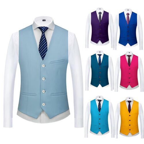 Suit vest men billiard vest hotel KTV billiards bar workwear groom best man suit brother suit set
