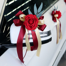 Wedding Car Bow Tie Decoration Wedding Side Car Fleet Arran1