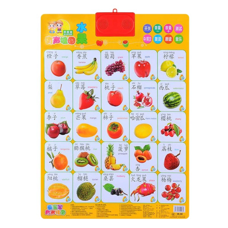 Good Baby Crystal выпуклая вогнутая аудио Настенная диаграмма добавление и вычитание Детские познавательные игрушки раннего образования Обучение закупкам в детском саду