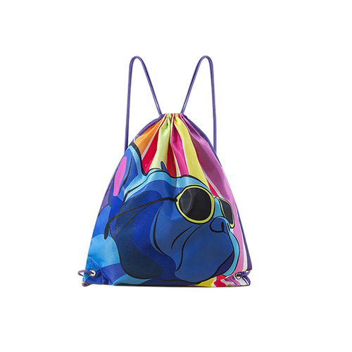 Swimming bag waterproof storage bag daily storage bag drawstring basketball sports backpack student shoulder portable backpack