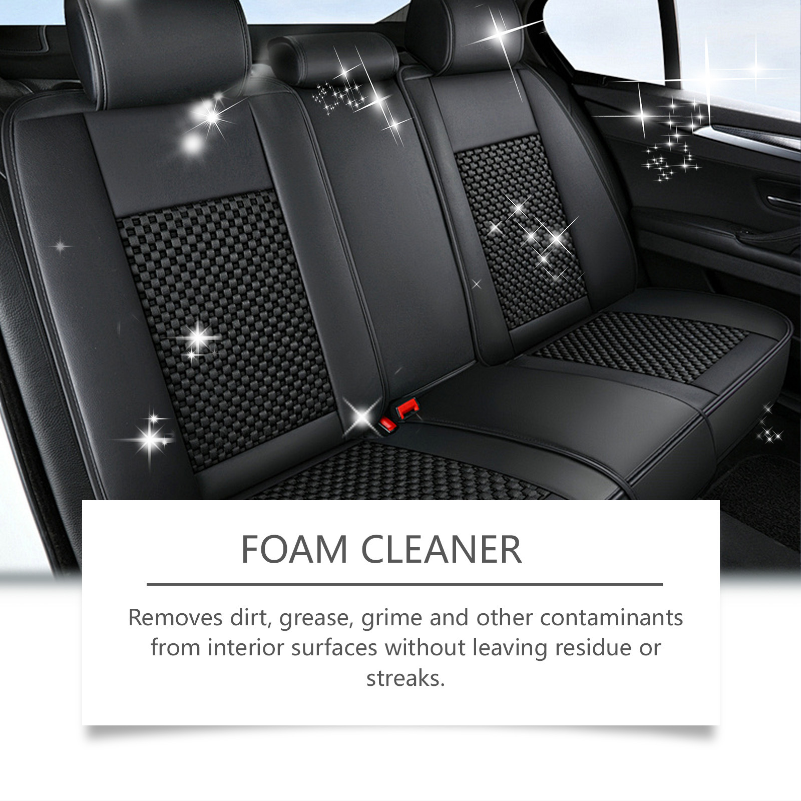 Auto putu tīrītājs Auto salona apkopes dekontaminācija Ūdensizturīgas apkopes tīrīšanas putas_voghion.com