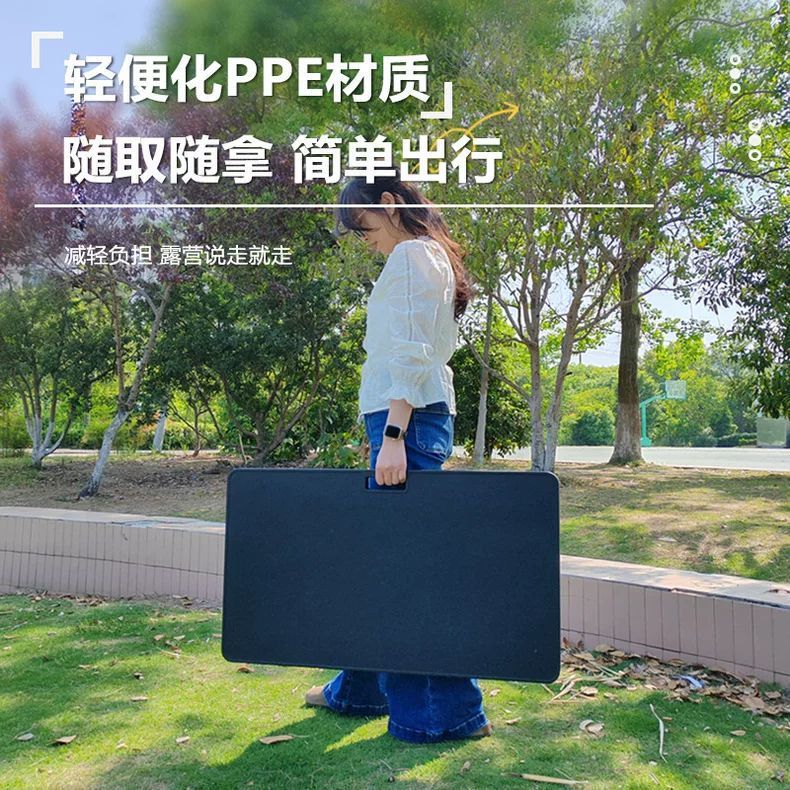 Suitable for the Updated Version of Tesla Model Y, the Trunk Table Board Is a Portable Folding Camping and Picnic Table Accessory for the Car