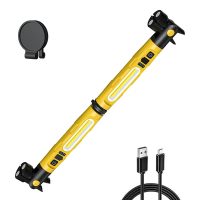 repair work light, outdoor – İşçi projektorları - yellow-maintenance-work-light-5200mah