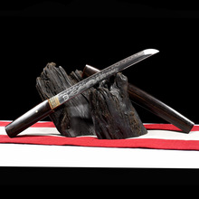 武士居合刃肋差日式短刀防身龙泉刀剑摆件唐横刀具户外兵器未开刃