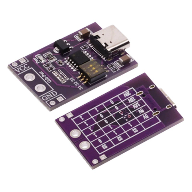 Триггер-приманка для быстрой зарядки PD/QC/AFC поддерживает фиксированное выходное напряжение 5 В 9 В 12 В 15 В 20 В