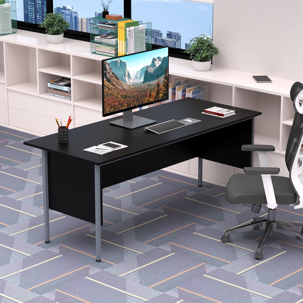 Escritorio de computadora del personal escritorio de oficina transfronterizo moderno minimalista de varias personas estación de trabajo conjunto completo de muebles de oficina al por mayor