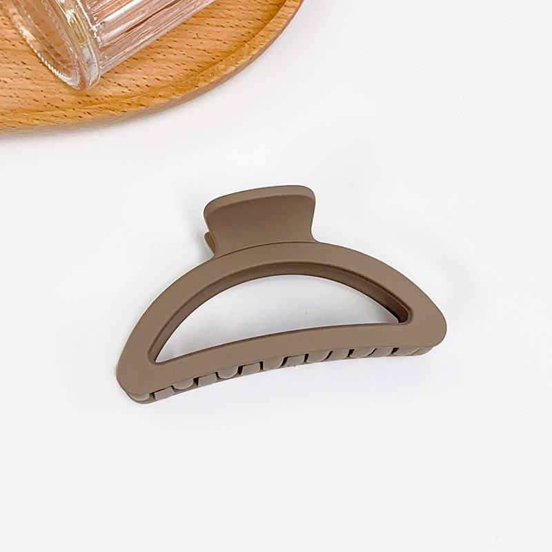 Gran clip de tiburón para el cabello, agarre fuerte, estilo simple y elegante, accesorio trasero para mujeres, proveedor directo de Yiwu