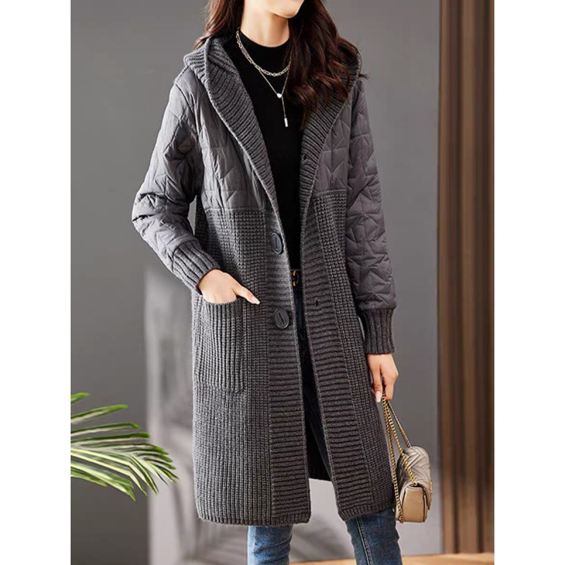 Demi-season fashionable knitted sweater