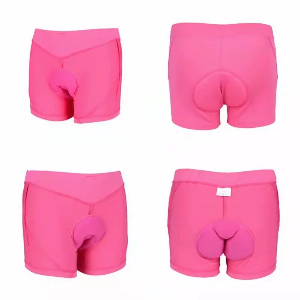 New Cycling Underwear Women's Thickened Silicone Mountain Cycling Pants Quick-drying Road Bike Shorts Four Seasons Bicycle Equipment