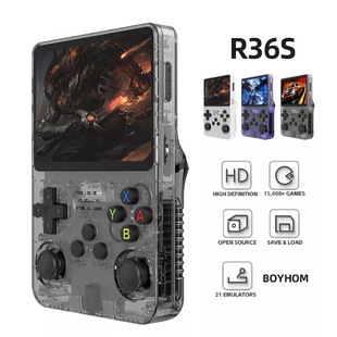 New R36S Handheld Game Console Retro Classic Cross-Border Arcade Handheld Game Mini Portable Charging Game Console