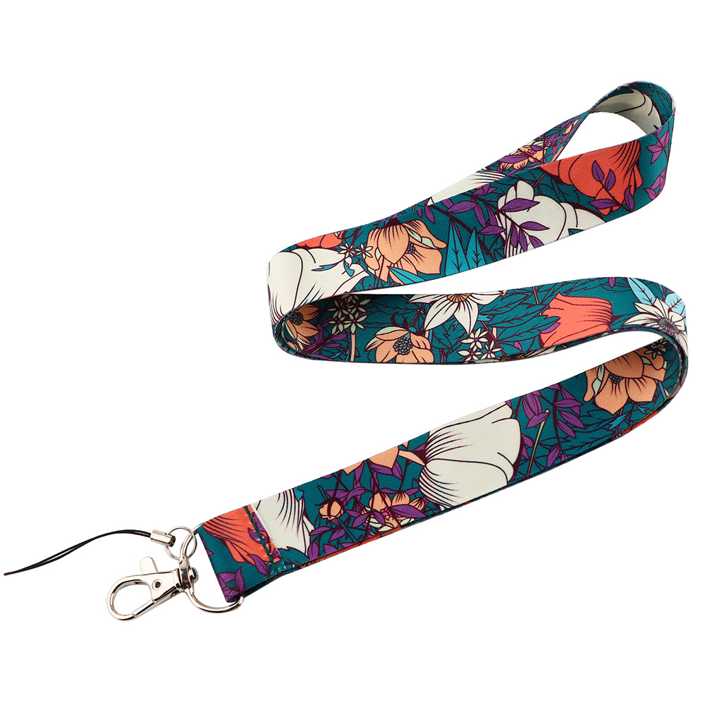 New Style Double-sided Printing Ribbon Accessories Polyester Lanyard display picture 4
