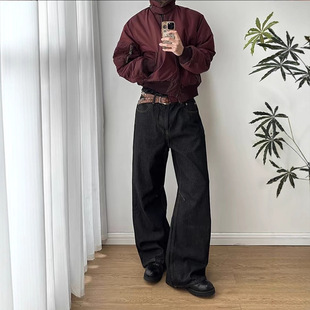 ��ʽ�͹Ō���ֱͲԭţ14.5��˾ԭɫϴˮţ��ѝbaggy�Lѝ