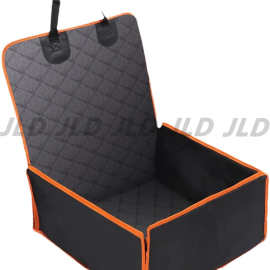 批发汽车座椅套带侧翻盖前排座椅600D防水牛津布防刮防滑宠物围栏