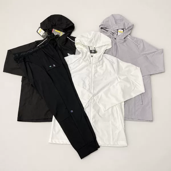 European and American Cross-Border Hooded Outdoor Jacket, Sun Protection Clothing, Running, Fitness, Leisure and Sports Suit