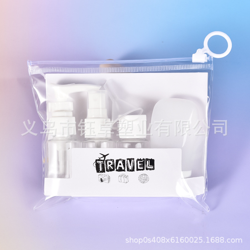 Botella de transporte de viajes, botella de pulverización, botella de pulverización de cosméticos, botella de pulverización de viajes, botella de compresión, embalaje de emulsión