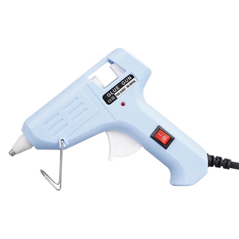 Fábrica directa multi-potencia pistola de fusión en caliente 20W30W60W80W pistola de pegamento en caliente en stock pistola de pegamento en caliente varilla de pegamento transfronteriza