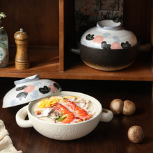 煮粥砂锅干烧不裂燃气灶专用煲汤用炖汤陶瓷汤锅耐高温砂锅煲家用