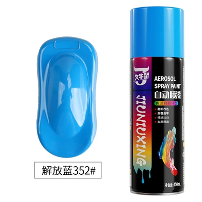 Avtomobil boyası — paint black paint Wall hand - liberation-blue-450mlbottle-spray-paint