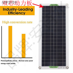 10W15W20W25W デュアル USB 単結晶シリコンバッテリーパネルソーラーコントローラーバッテリーカーチャージャー 12V 損失防止新製品