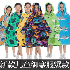 新しい家庭服は子供の怠け者のじゅうたんを厚くして毛布を染めます。