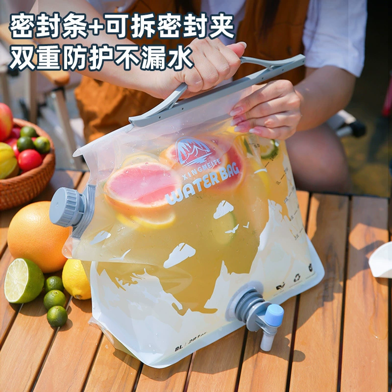 Складные принадлежности для самостоятельного вождения большой емкости, сумка для кемпинга, автомобильная сумка для воды, оборудование, необходимая сумка для хранения воды, портативная уличная сумка