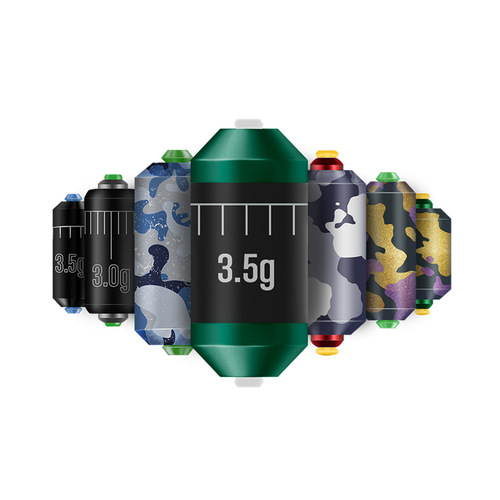 Dragon Hand Small Packaging Tournament Casting Fast Lead Scales Lead Anti-Exploding Lead Camouflage Dual-Core Lead Camouflage Lead Accessories Wholesale