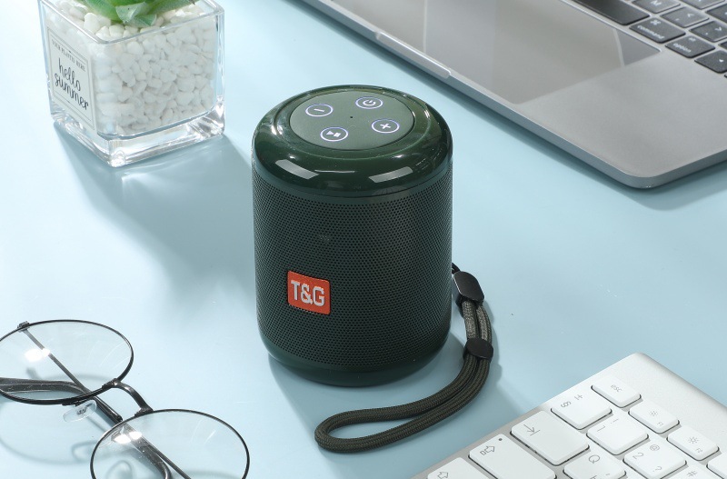 Transfronterizo TG519 altavoz Bluetooth portátil al aire libre TWS tarjeta de conexión subwoofer regalo creativo mini sonido