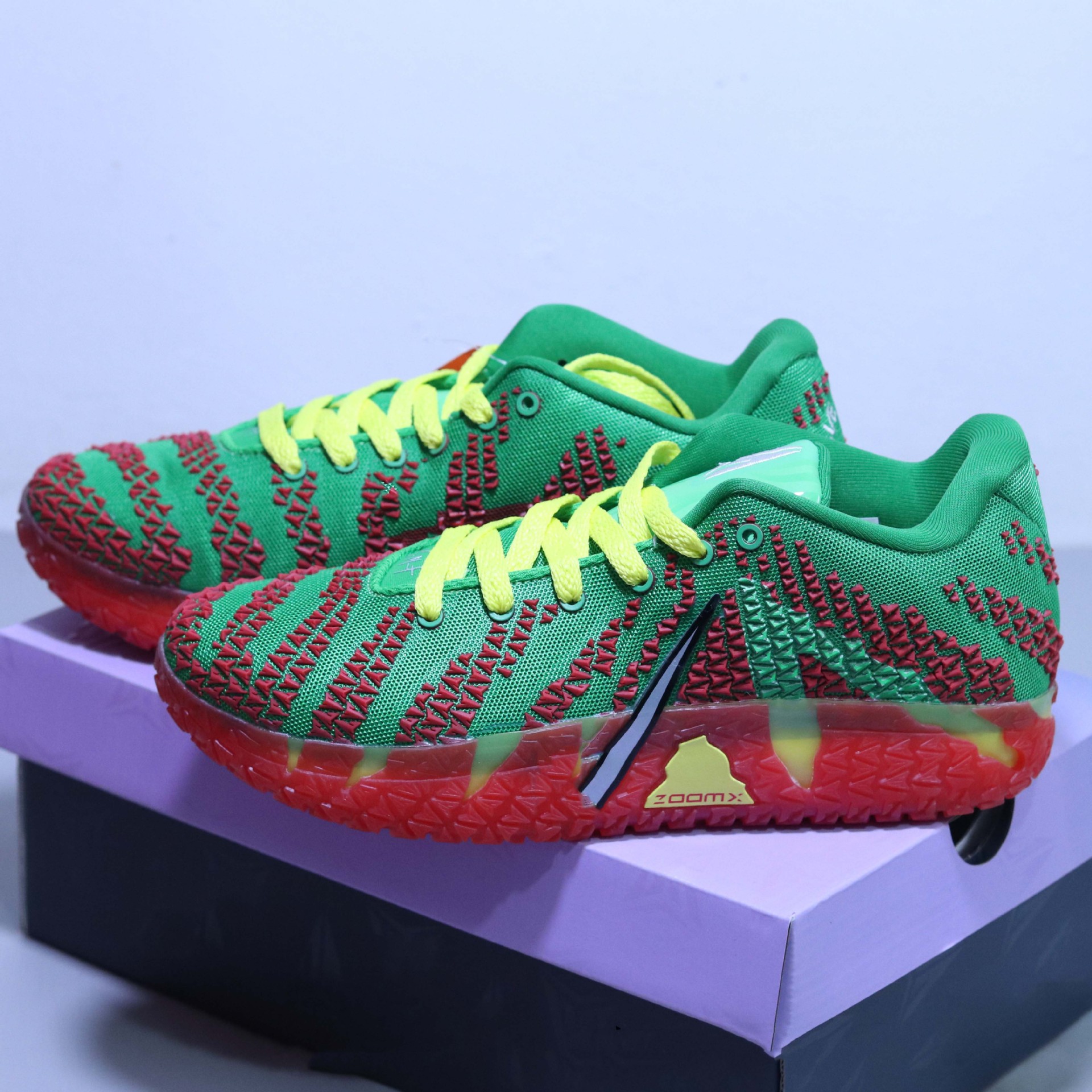 Putian Chunyuan JA3 zapatos de baloncesto Morant 3 generaciones zapatos de baloncesto azul hombres y mujeres zapatos deportivos casuales de moda