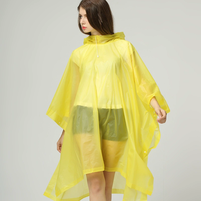 Fashionable travel raincoat, increased thickness