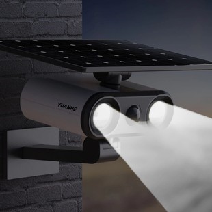 Factory direct new solar lamp induction lamp projection lamp wall lighting outdoor garden lamp