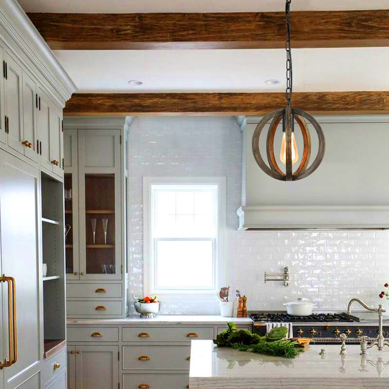 Amazon Specializes in Kitchen Island Lamps, Rustic Chandeliers, Bedroom Foyer Bar Counters, Retro Semi-Embedded Ceiling Lighting