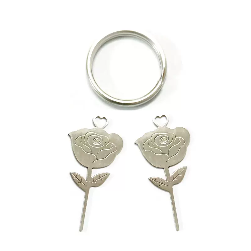 批发304不锈钢取卡针玫瑰花不锈取卡针适用于各种手机拆卡针