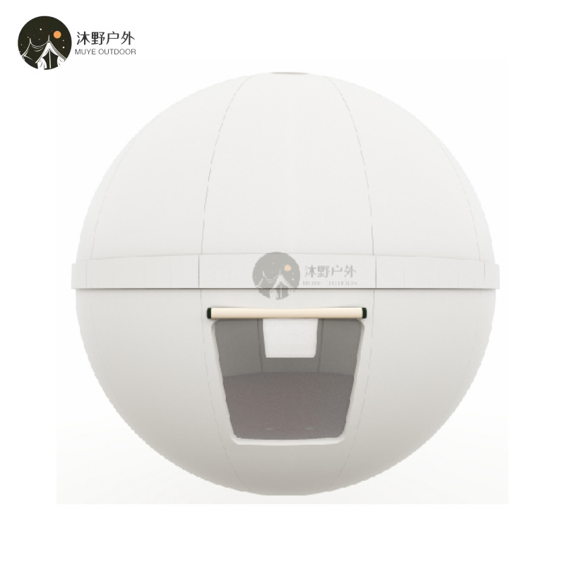 Muye acampar al aire libre cielo estrellado carpa escénica punto vacaciones bosque colgando impermeable campamento esférica fabricante