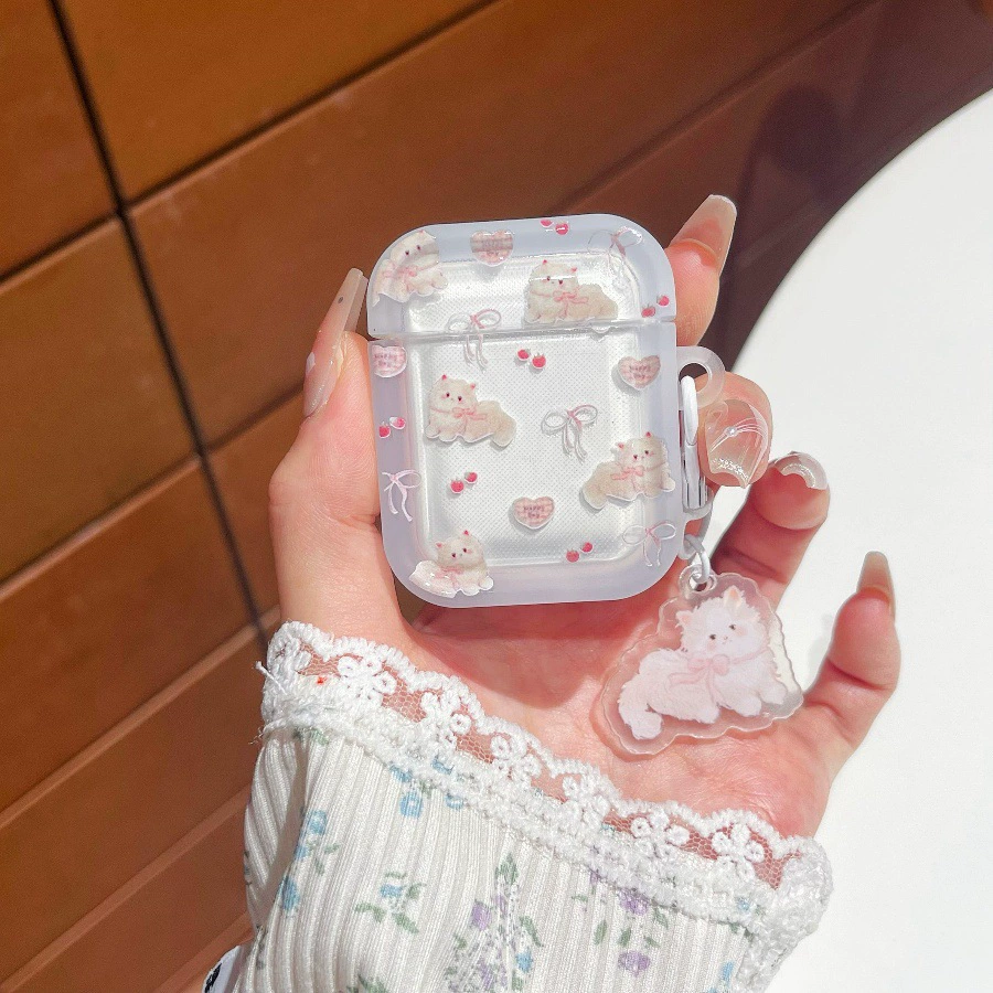 Совместимые наушники с бантом, защитный чехол, мультяш pendant, pro2, bluetooth, 2