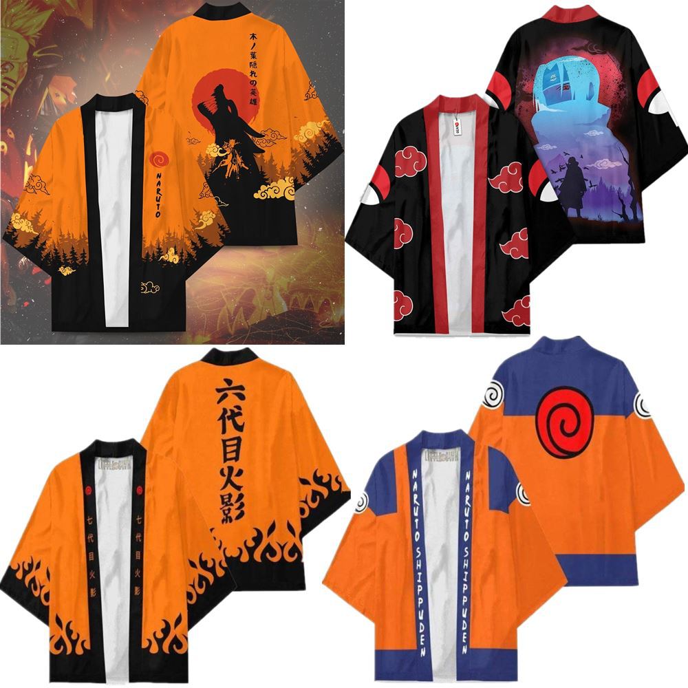 Naruto anime surrounding Haori kimono 4th generation Naruto same…