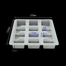 一次性吸塑PP食品级塑料托盘12格扁肉扁食速冻包装打包盒