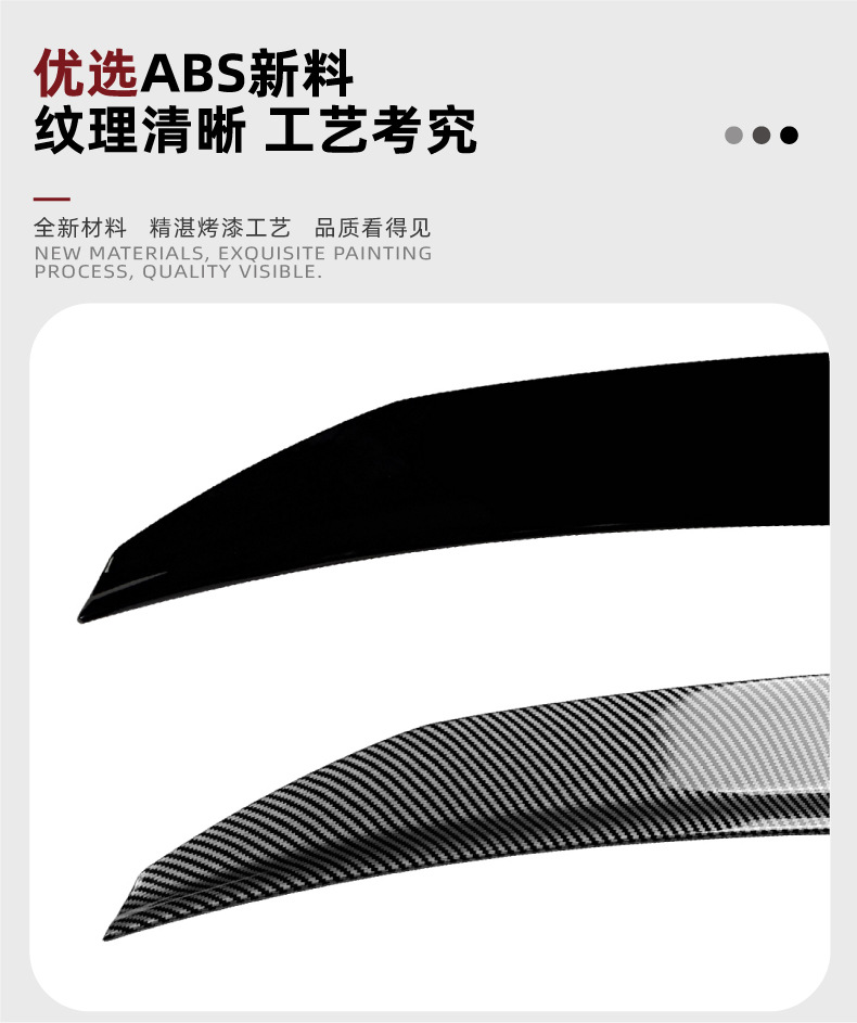 Suitable for Audi Audi A6 S6 C8 2018-2025 Psm Style Rear Wing Spoiler Exterior Modification Accessories